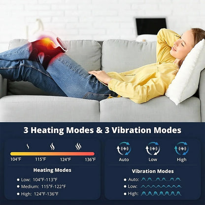 Knee Massager with Heat, Vibration & Infrared Relief
