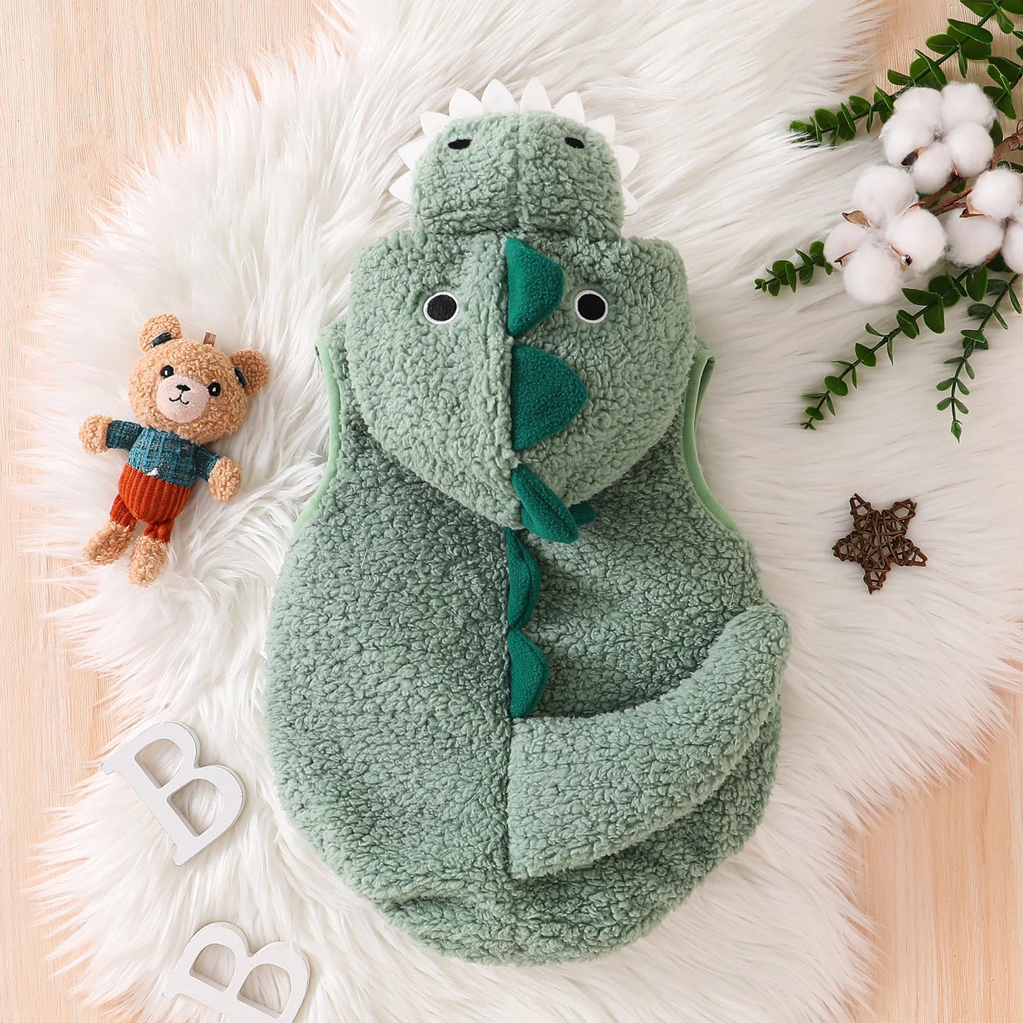 Baby Dino Hooded Romper™