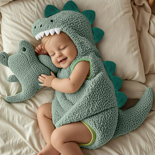 Baby Dino Hooded Romper™